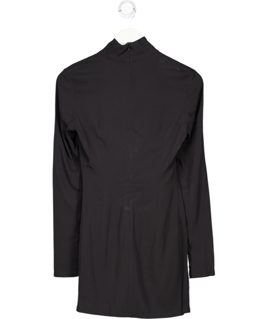 AYA MUSE X Dani Michelle Black Long Sleeve Mini Dress UK S