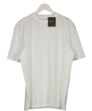 River Island White Regular Fit T-shirt UK M