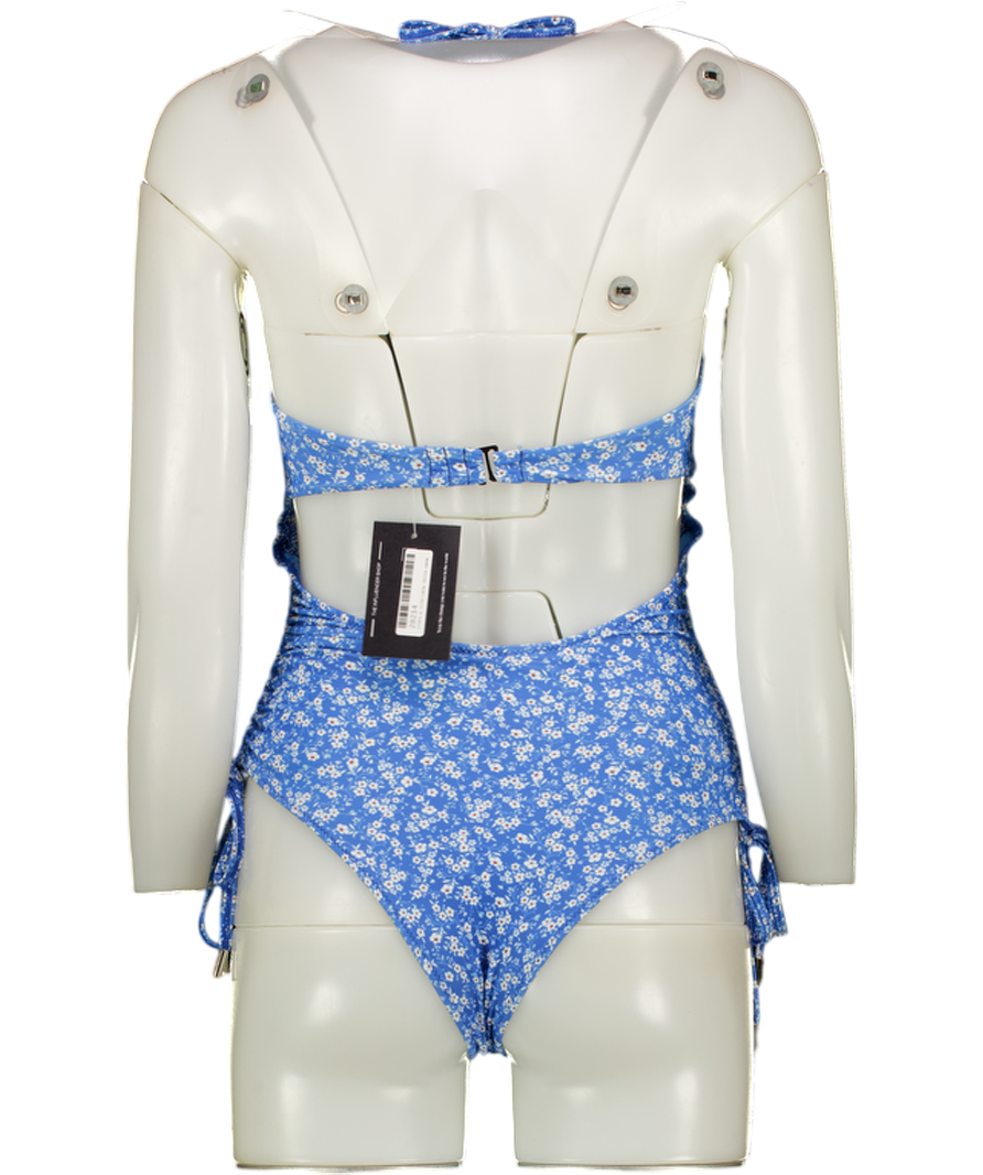 TULAROSA Dilara One Piece Swimsuit - Blue Ditsy Blossom UK XXS
