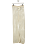 VENROY Cream Crochet Cotton Nylon Pant UK M