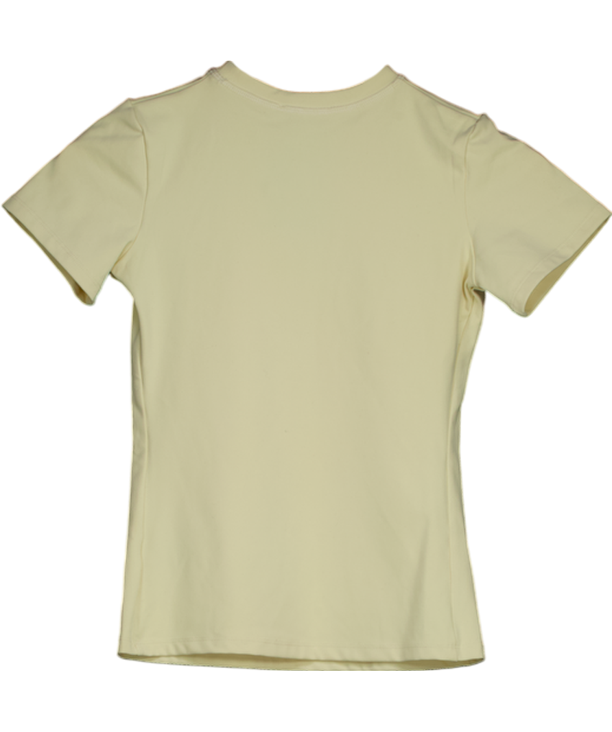 Mars the Label Butter Yellow T-shirt UK 10