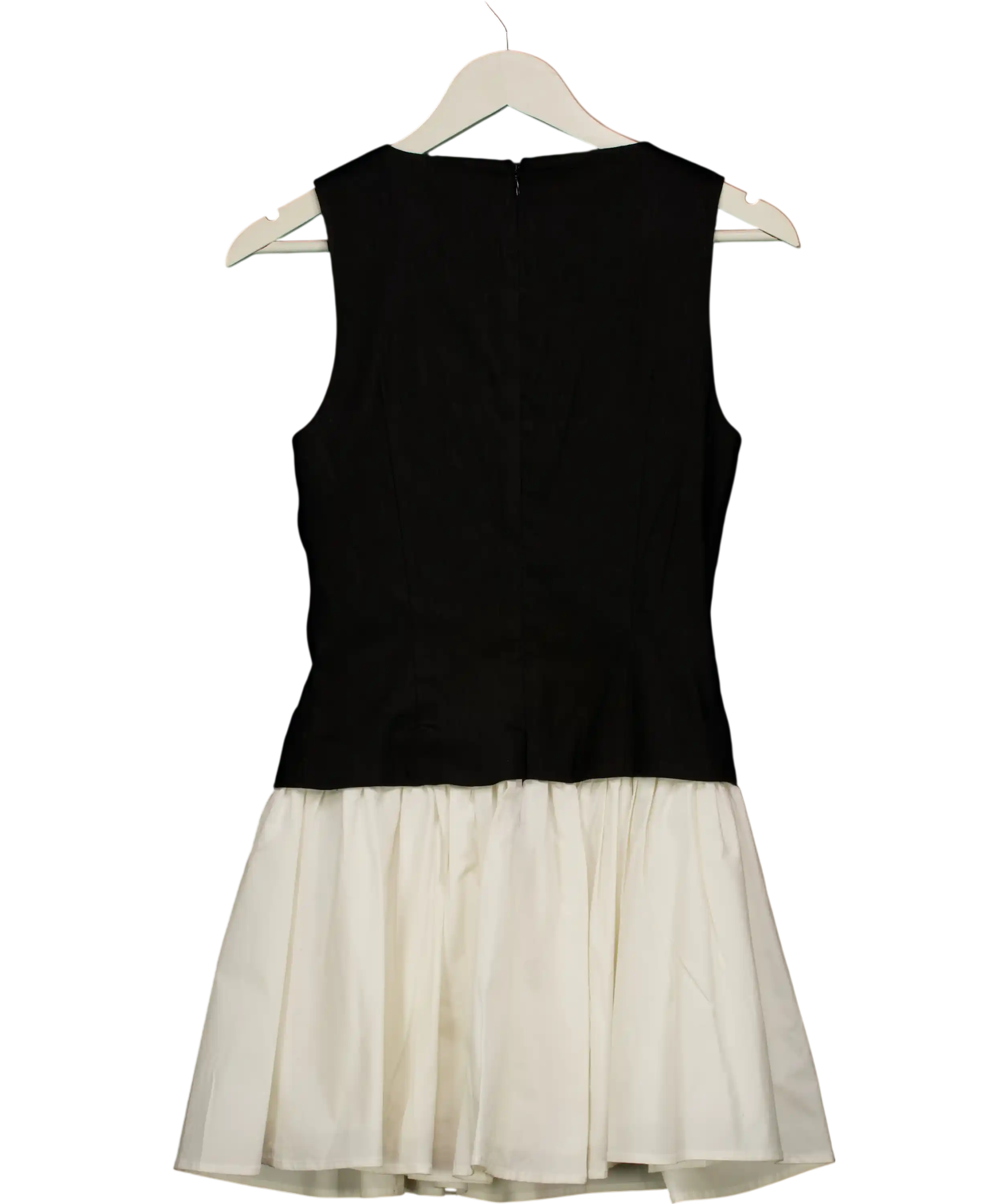 STONE COLD FOX X Revolve Hannah Mini Dress Black & White UK S