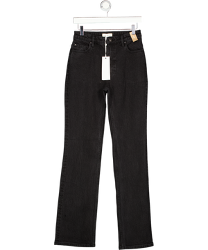 REBECCA VALLANCE Black Kate Relaxed Jeans W26