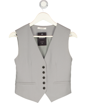 PEPPERMAYO Grey Waistcoat Top UK 6