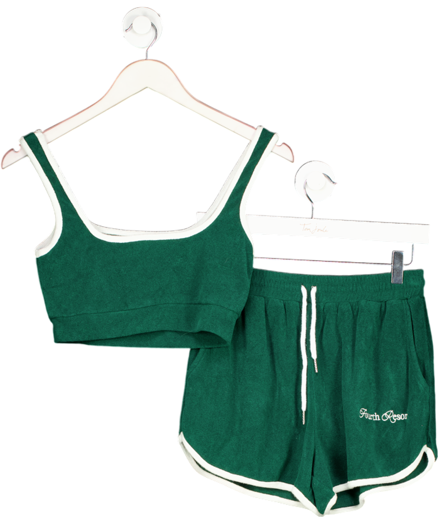 4th reckless Forest Green Short Set UK S