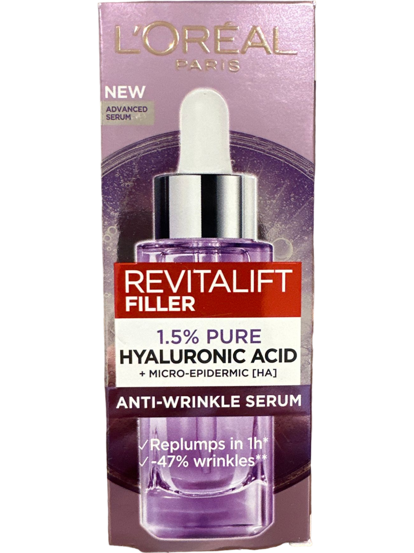 L'Oreal Paris Revitalift Filler Anti-Wrinkle Serum Hyaluronic Acid 30ml