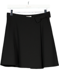 Claudie Pierlot Black 4eza - Wrap Skirt UK 8