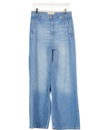 BODEN Mid- Blue Denim Wide Leg Trousers Jeans W27