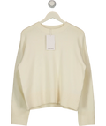 & Other Stories Cream Relaxed Knit Jumper UK M