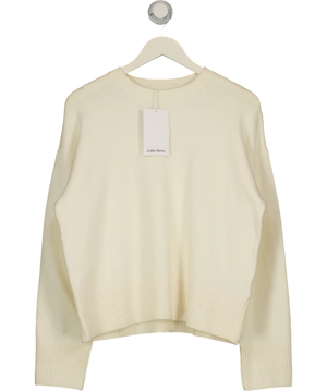& Other Stories Cream Relaxed Knit Jumper UK M