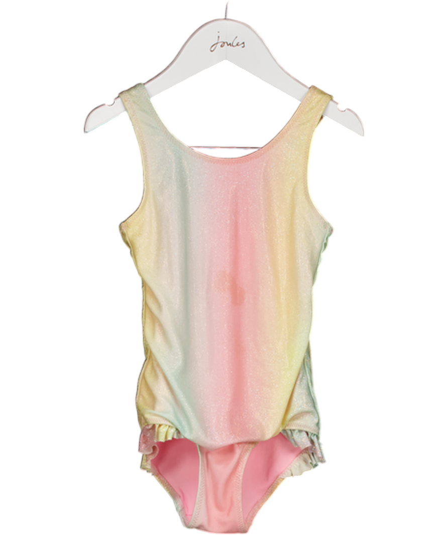 H&M Multicoloured Kids Glitter Pastel Ombre Swimsuit 5 Years