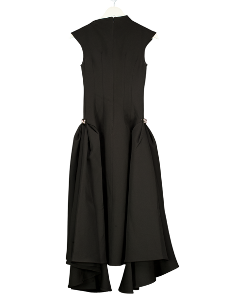 BELLA BARNETT Black Paca Choker Sleeveless Maxi Dress UK XS