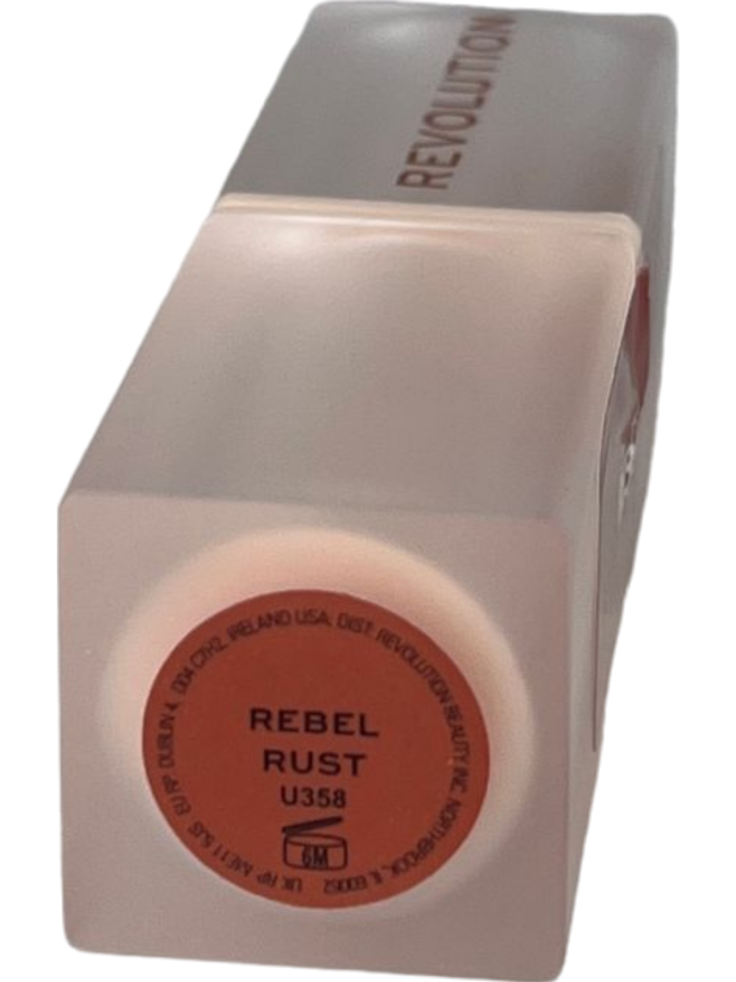 Revolution Neutral Lip Allure Soft Satin Lipstick Rebel Rust