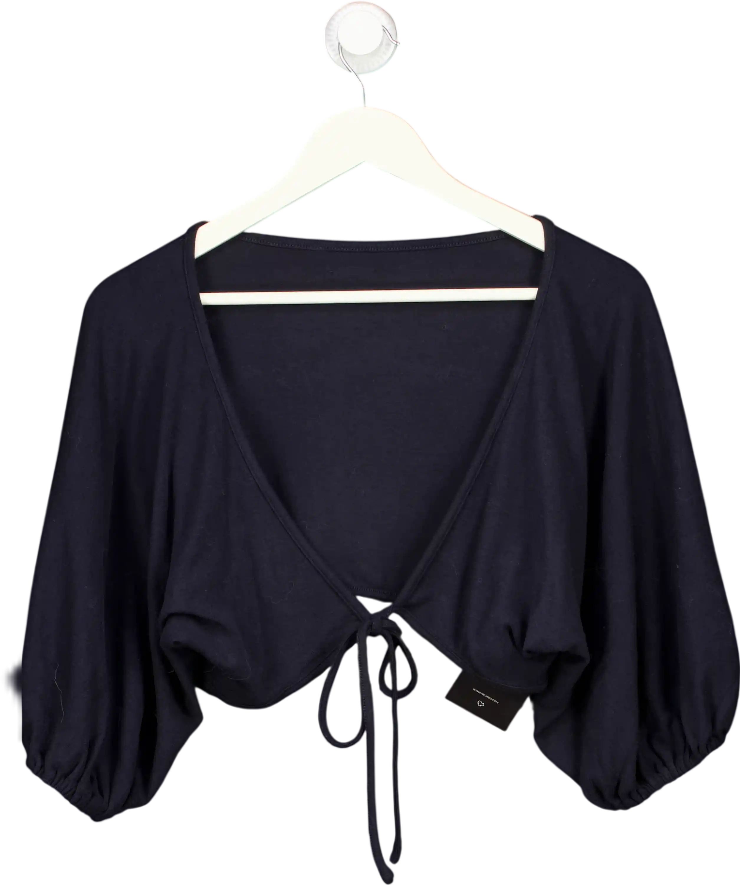 First Floor Blue Wrap Around Top UK S