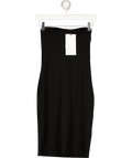 THE PARK Black Chiara Strapless Power 3 Mini Dress UK S