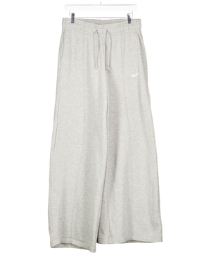 NIKE Grey Marl Wide Leg Jogger UK M