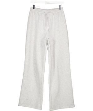 WHITE FOX Grey Marl Wide Leg Joggers UK M