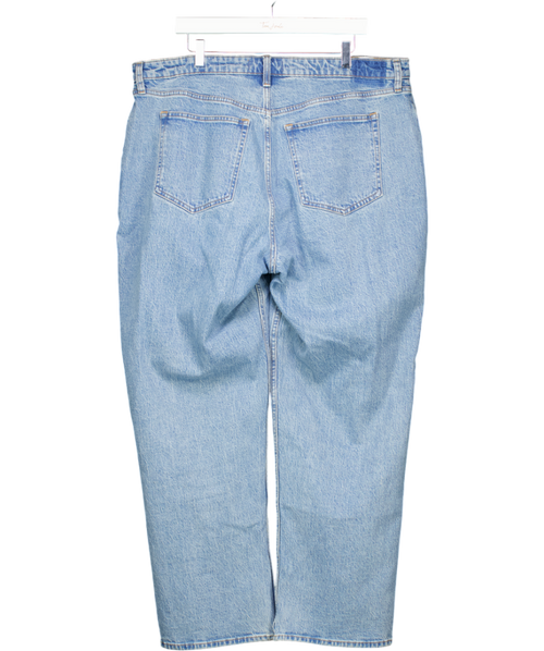 Abercrombie & Fitch Blue High Rise Vintage Straight Jean UK 20
