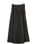 Scarlet Darkness Black Vintage Renaissance Swing Maxi Skirt With Pockets UK S