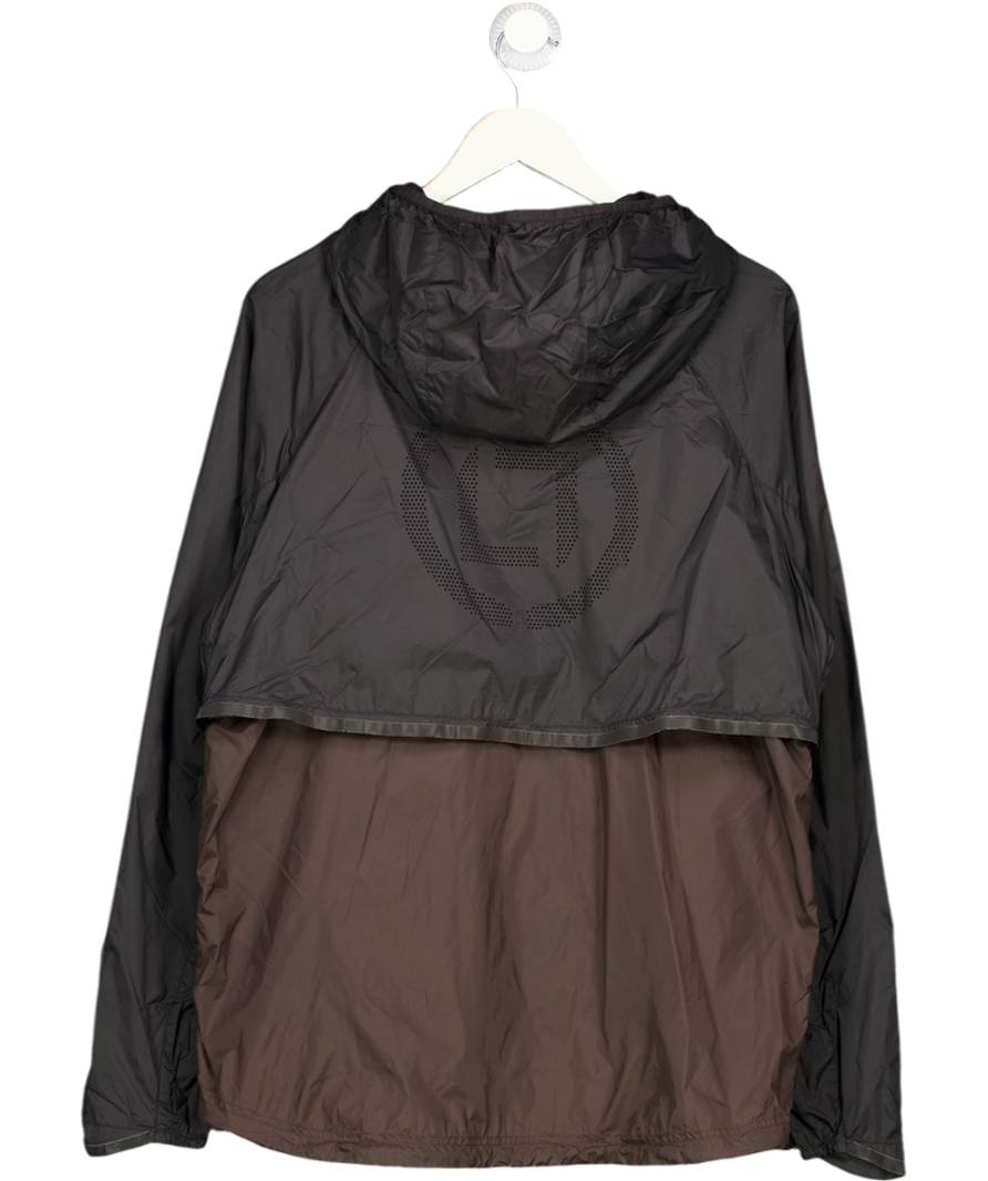 REPRESENT Black  / Brown Running Jacket With Hood UK L
