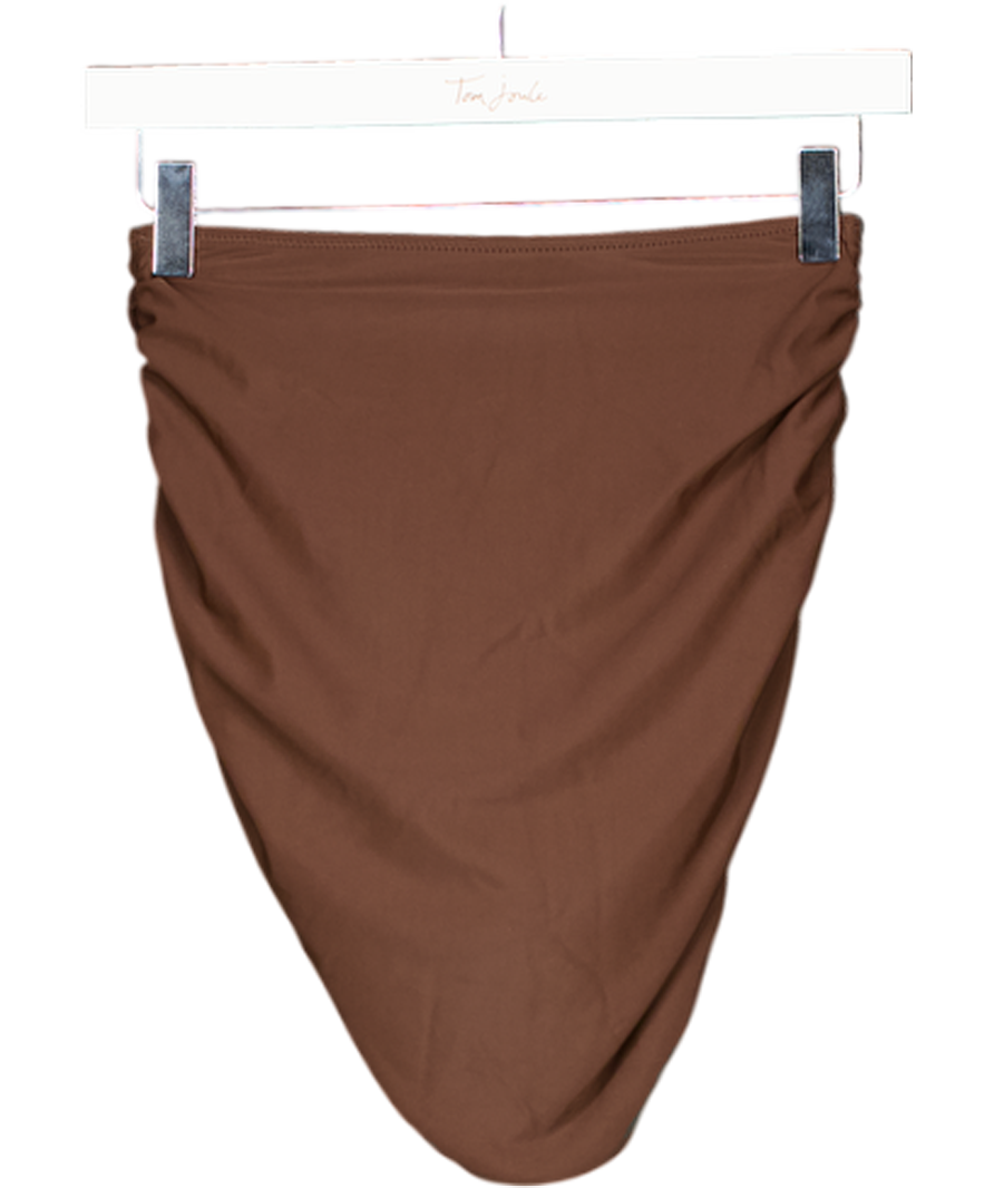 Mars the Label Brown Knot Bandeau Top UK 6