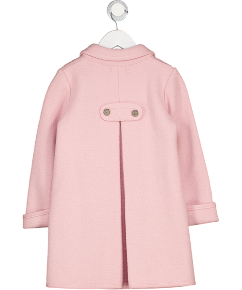 AMAIA LONDON 100% Merino Wool Razorbil Coat Pink 4 Years