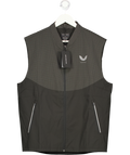 CASTORE Black Water Repellent Running Gilet UK L