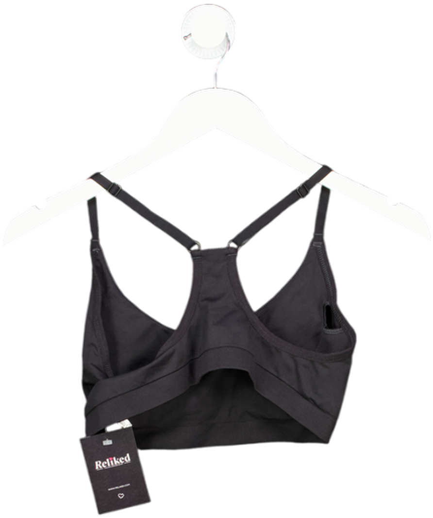 gymshark Black Sports Bra UK M