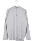 Nike Grey Running Stride Dri-fit Half Zip Longsleeve Top UK L