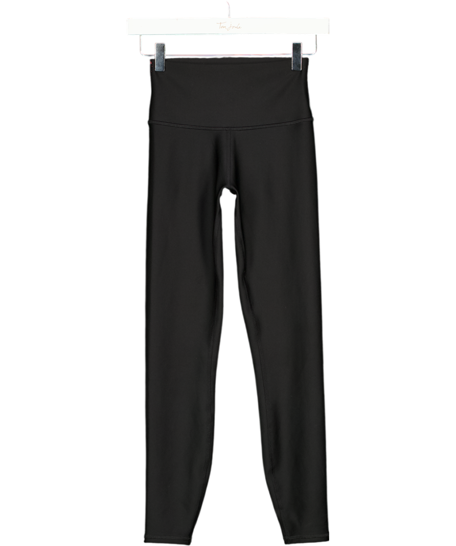 ALO Black High Waisted Leggings UK XS