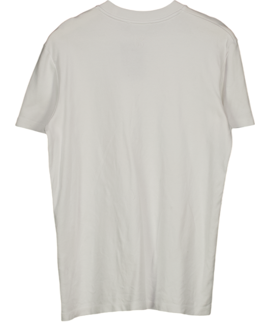 NOVO White Heavyweight Organic Cotton T-shirt UK XS/S