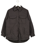 H&M Black Button Up Jacket UK S