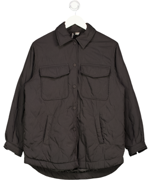 H&M Black Button Up Jacket UK S