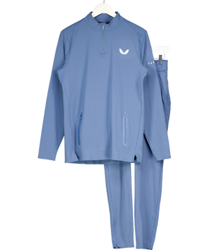 Castore Blue Winter Jacket And Trouser Set UK S