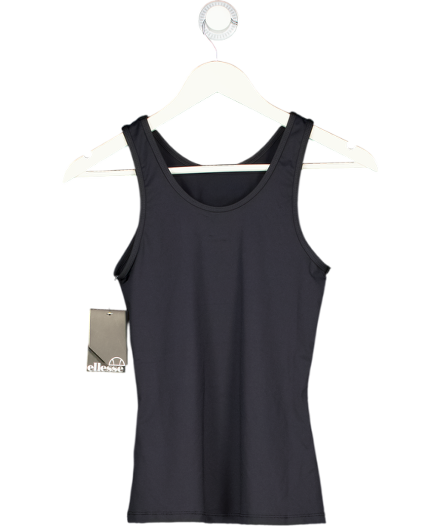 Ellesse Black Neo Noir Carbon Vest UK XS