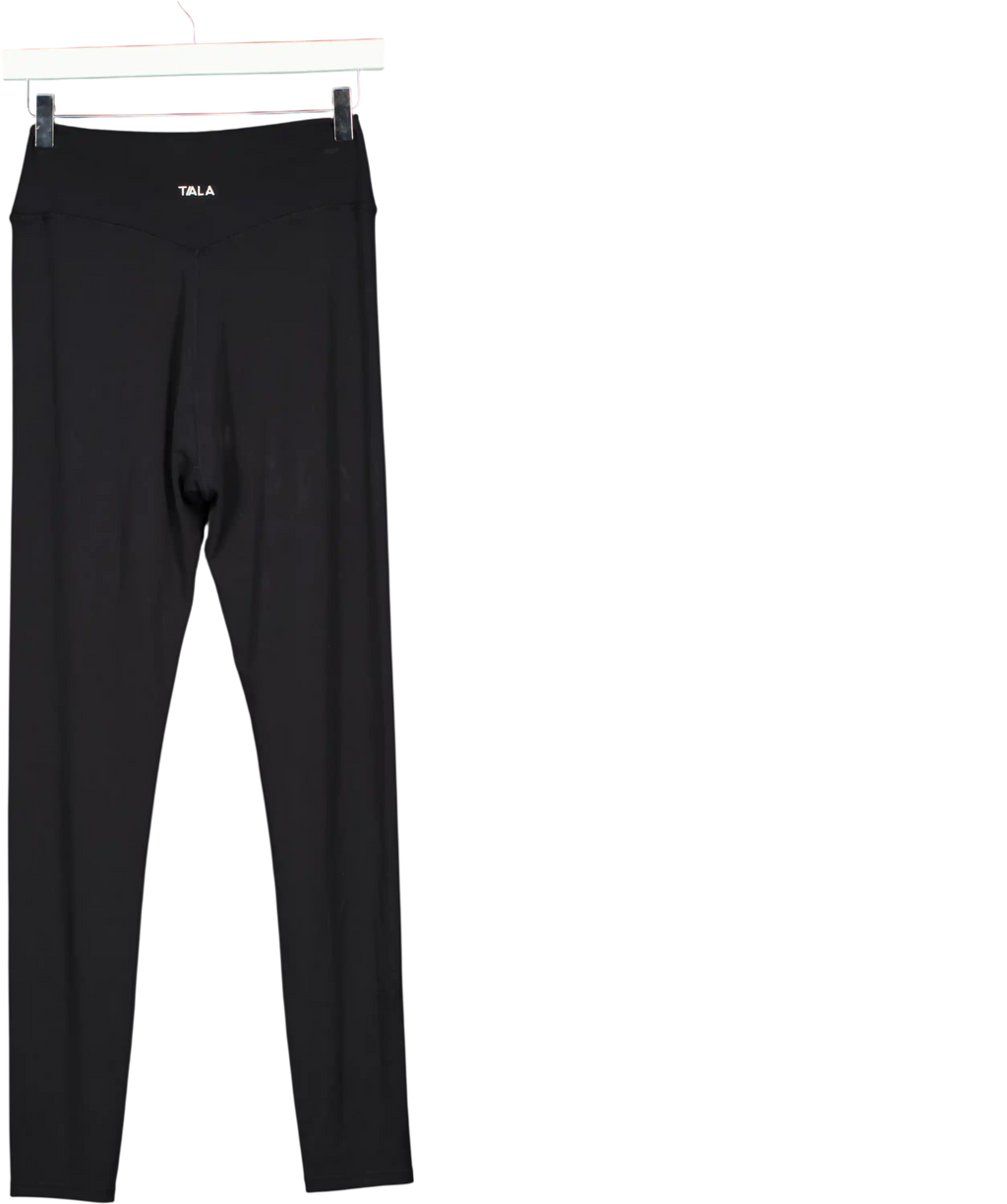 TALA Black Skinluxe No Front Seam Legging UK M