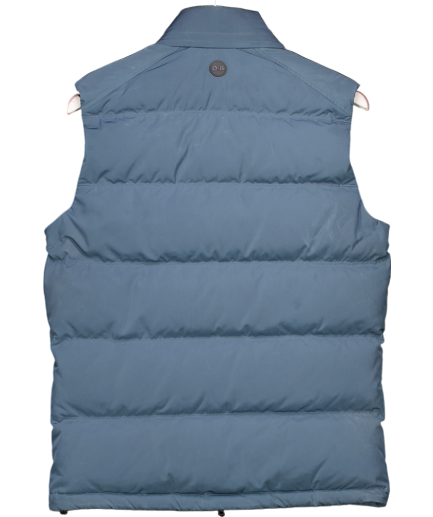 Orlebar Brown Petrol Blue Down Filled Gilet UK S