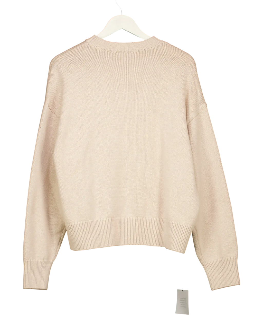 L'academie By Marianna Sonora Sweater - Sand Beige UK S