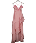 ALB Anne Louise Pink Rose Petal Dress UK S