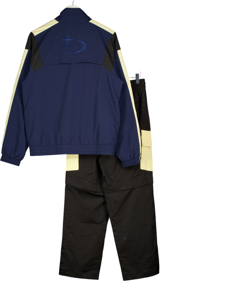 Puma Multicoloured Davido Zip-off Cargo Pants And Track Jacket Set UK S
