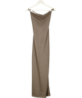 4th & Reckless Beige Alani Dress UK 6