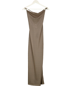 4th & Reckless Beige Alani Dress UK 6