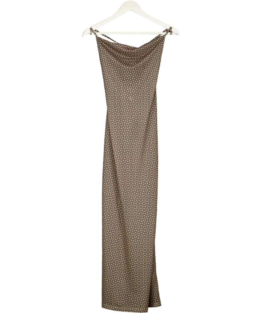 4th & Reckless Beige Alani Dress UK 6