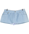 LOVERS AND FRIENDS Blue Charlette Mini Skort UK XS