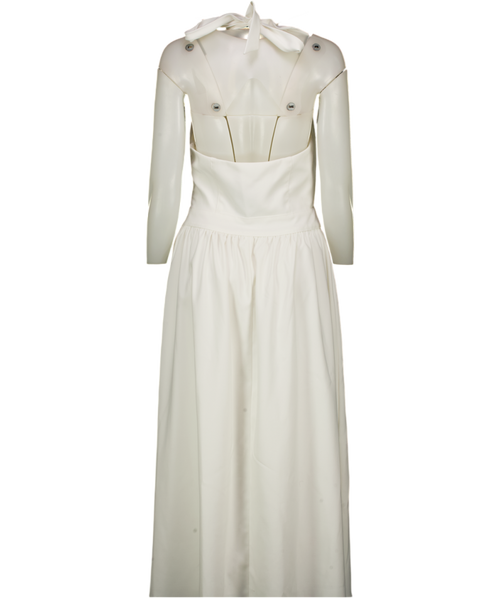 ALB Anne Louise White The Harper Dress UK M