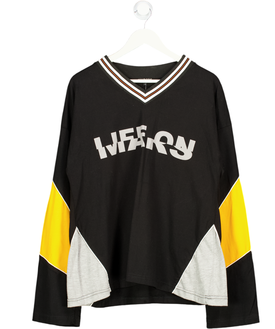 Mars the Label Black Oversized T-shirt UK S