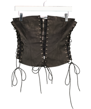 White Fox Black Glow All Night Bustier UK M