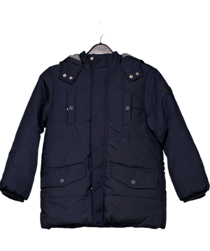 JACADI Blue Fully Lined Padded Puffer Jacket 8 Years