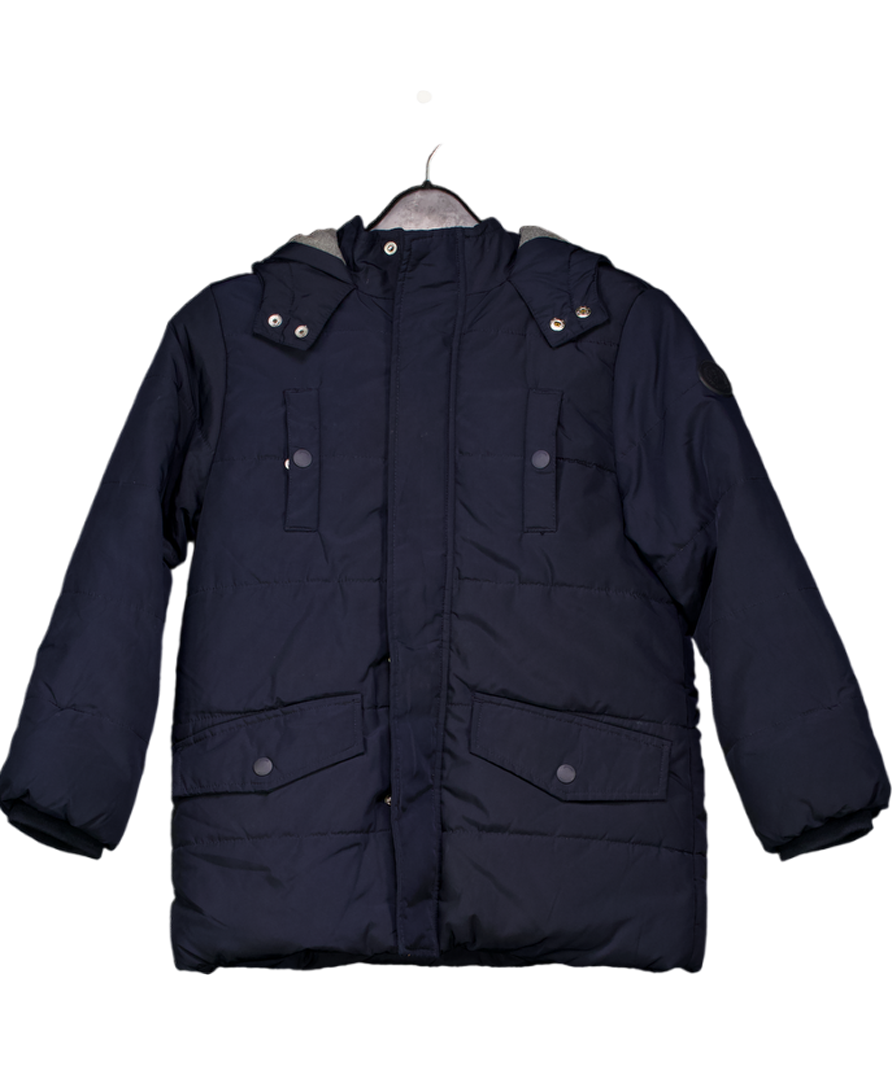Jacadi Blue Fully Lined Padded Puffer Jacket 8 Years