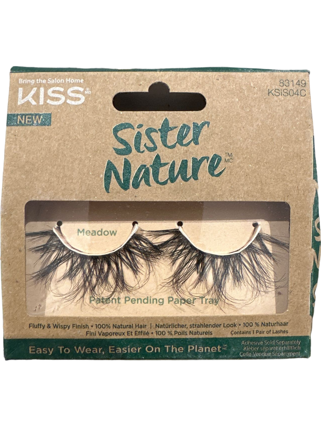 KISS Sister Nature False Eyelashes Meadow 16mm